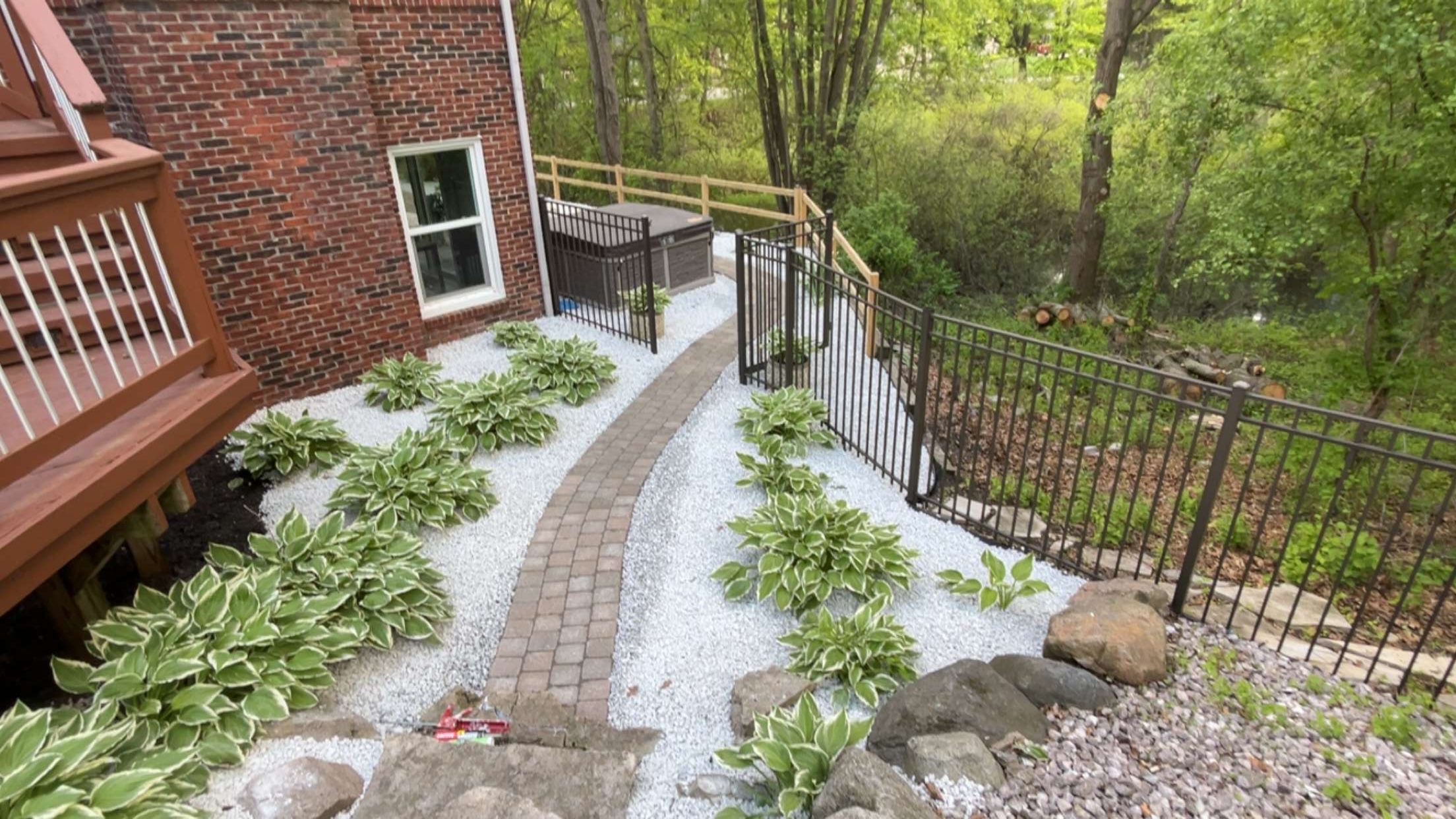 AMJ landscaping project photo